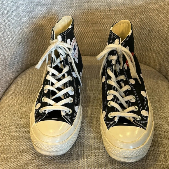 Comme Des Garçons Play x Converse Chuck 70  Hi top Sneakers - Picture 5 of 12